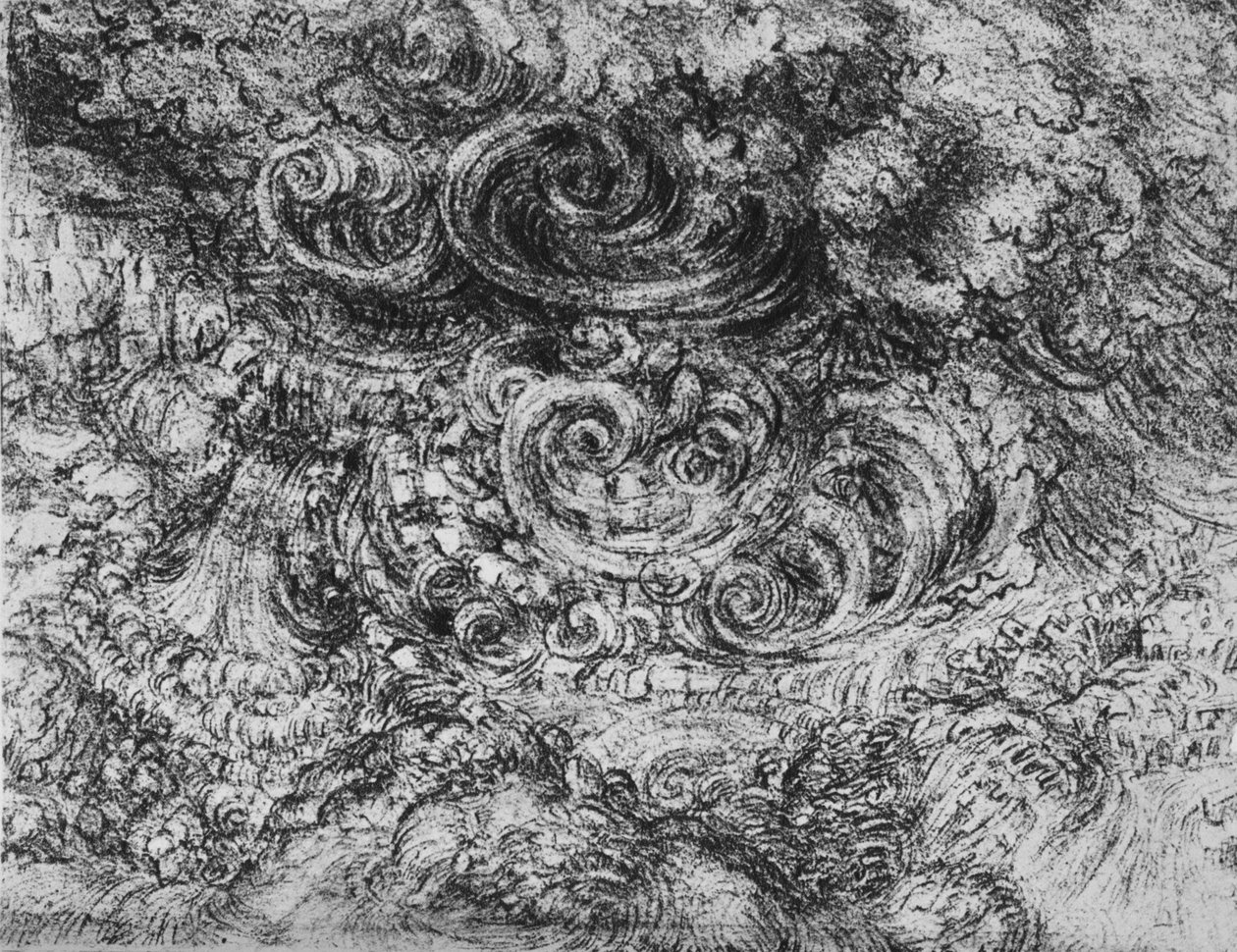 Tufan, c1480 1945 by Leonardo da Vinci
