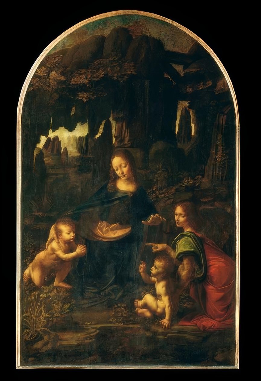 Kaya Mağarası Madonna by Leonardo da Vinci
