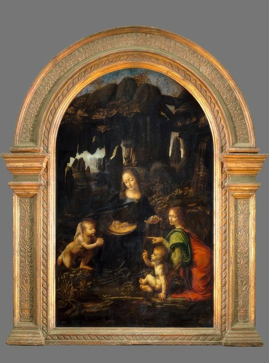 Kaya Mağarası Madonna by Leonardo da Vinci