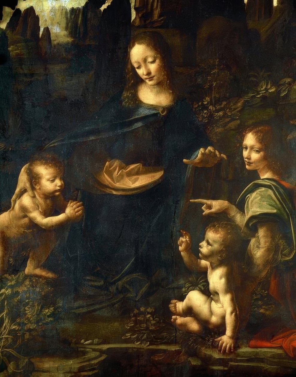 Kaya Mağarası Madonna by Leonardo da Vinci