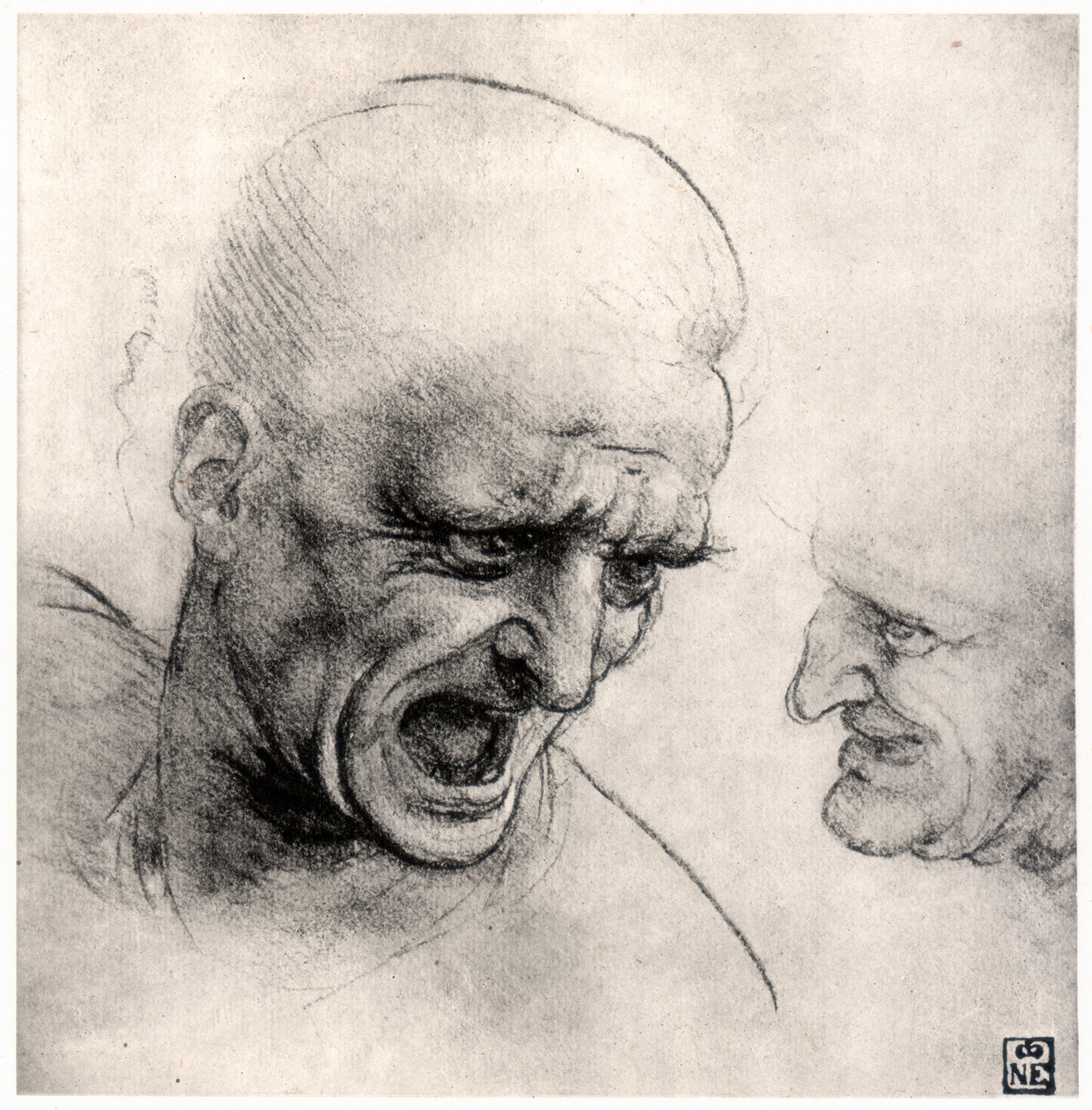 Savaşçıların Başkanları, 1503-1505 by Leonardo da Vinci