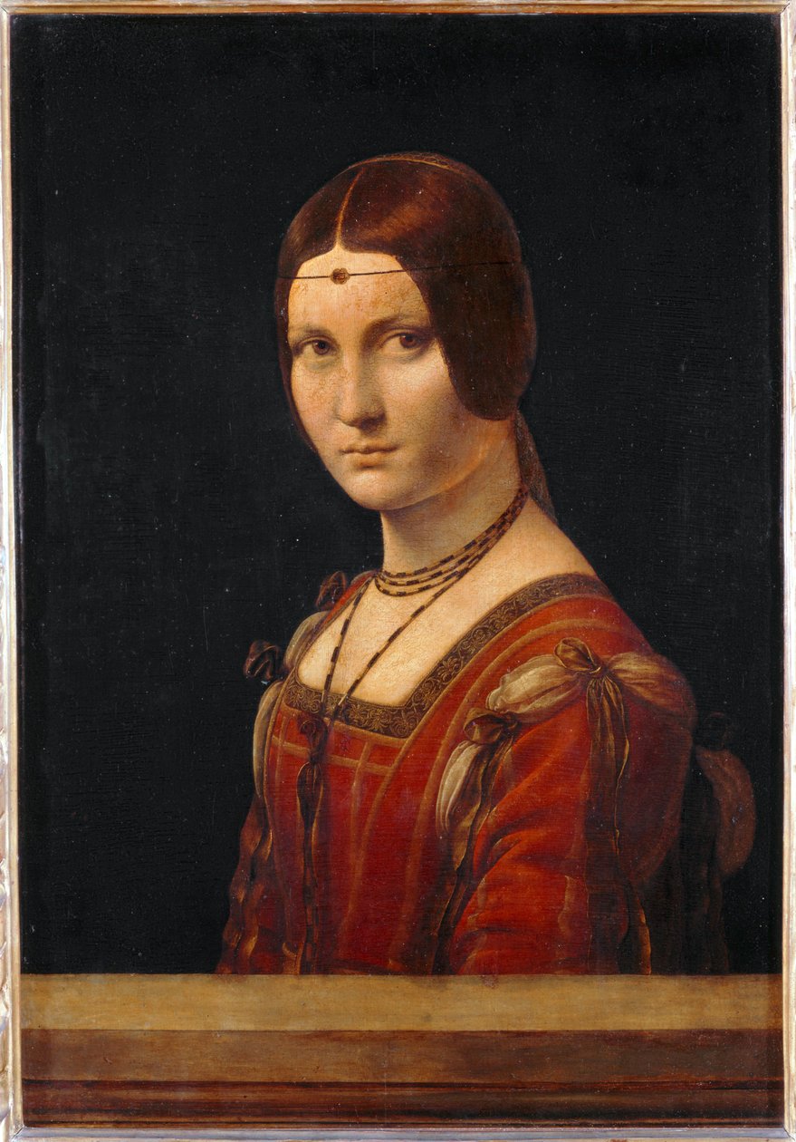La belle Ferroniere ... by Leonardo da Vinci