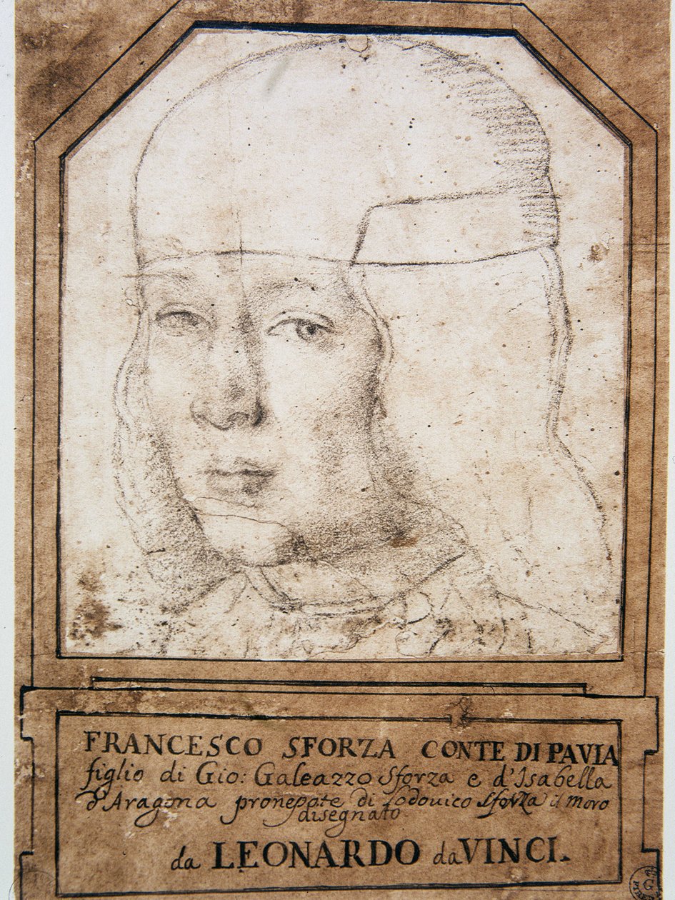Leonardo da Vinci (Leonardo da Vinci) (1452 - 1519): Gian Galeazzo Maria Sforza