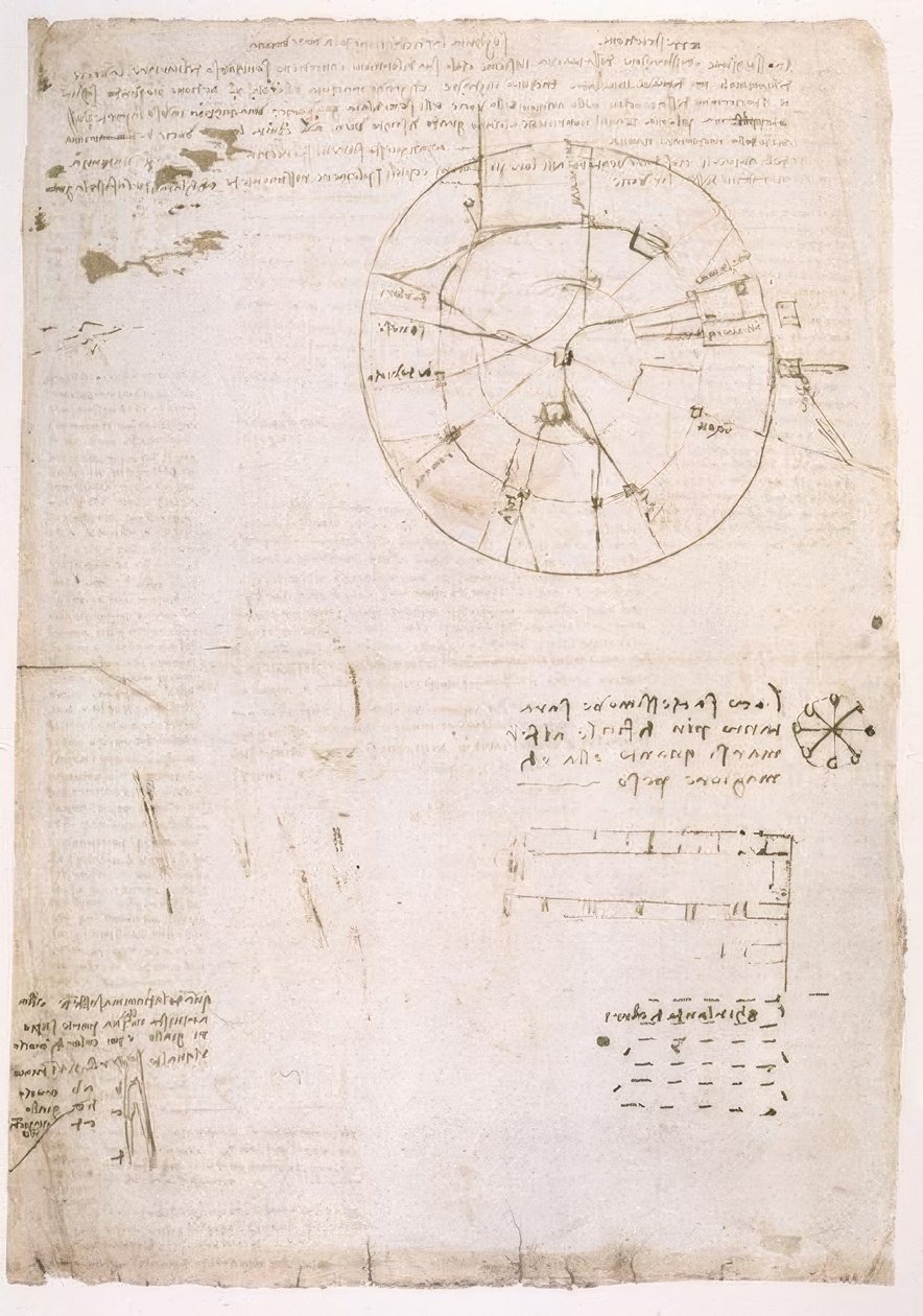 İnsan sesinin oluşumu ile ilgili notlar by Leonardo da Vinci