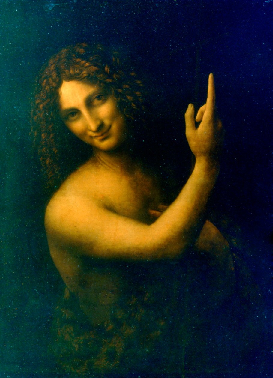 Vaftizci Yahya, 1513-1516 by Leonardo da Vinci