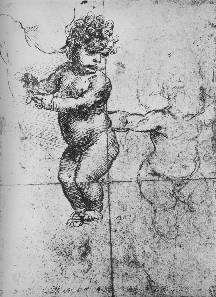 Bebek Çalışmaları, c1480 1945 by Leonardo da Vinci