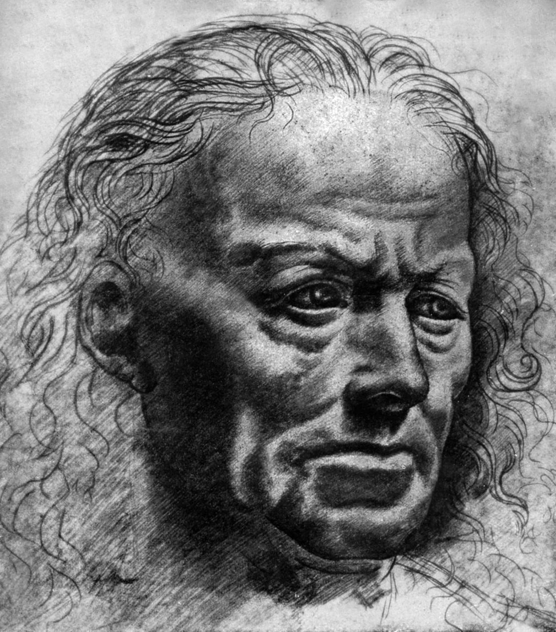İfade çalışması by Leonardo da Vinci