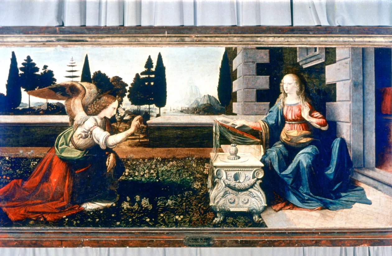 Müjde, 1472-1475 by Leonardo da Vinci