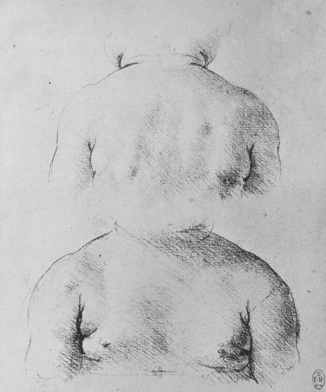 Bebek Büstü, Önden ve Arkadan Görünüm, c1480 1945 by Leonardo da Vinci