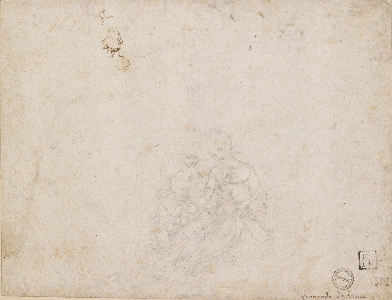 Bakire ve Sevilen Çocuk, 1472-1519 by Leonardo da Vinci