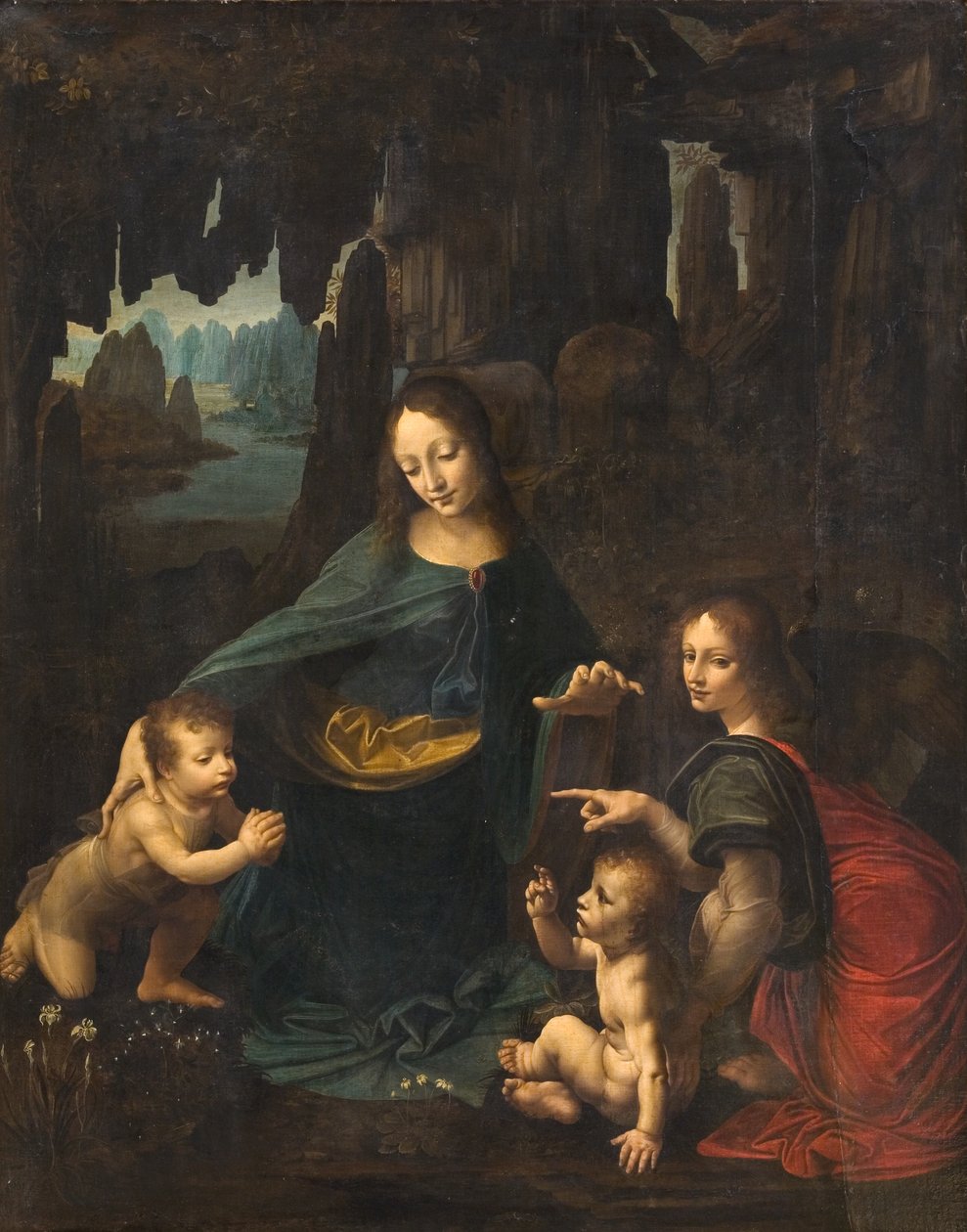 Kayaların Bakiresi by Leonardo da Vinci