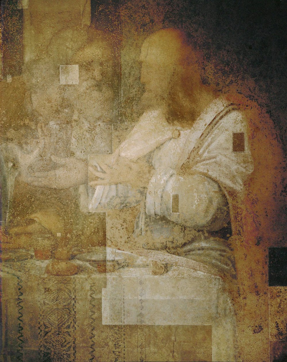 Havari Simon (fresk) by Leonardo da Vinci