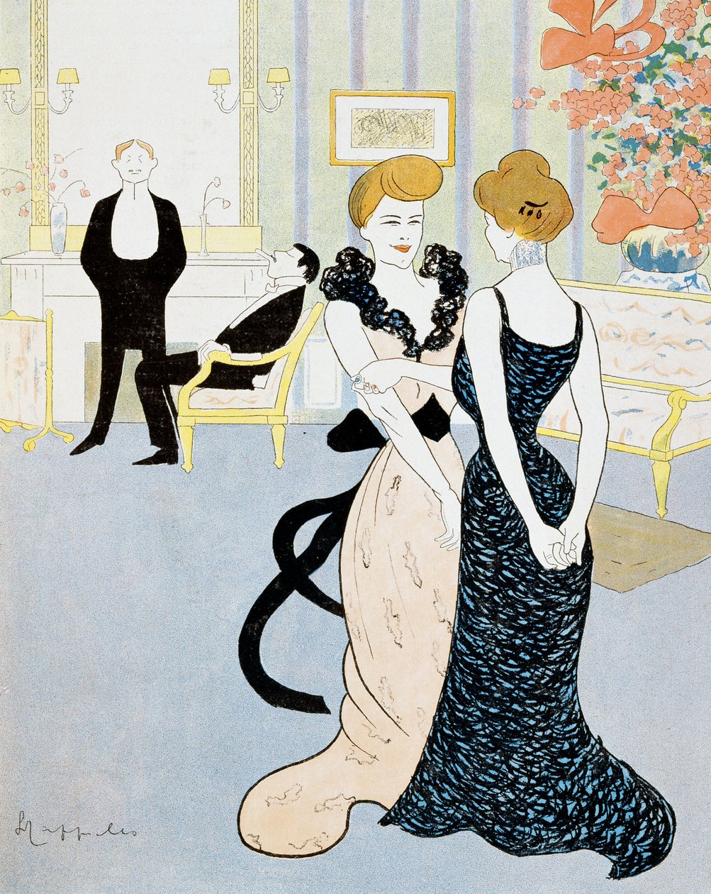 Leonetto Cappiello (1875-1942) tarafından çizilen muammaya başka bir çözüm by Leonetto Cappiello