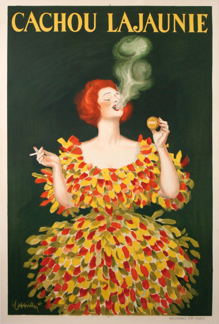 Cachou Lajaunie, 1922 by Leonetto Cappiello