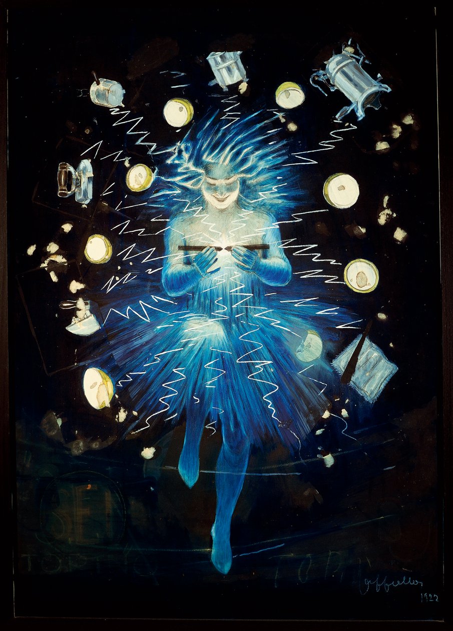 Elektrikli bir cihaz için taslak poster by Leonetto Cappiello