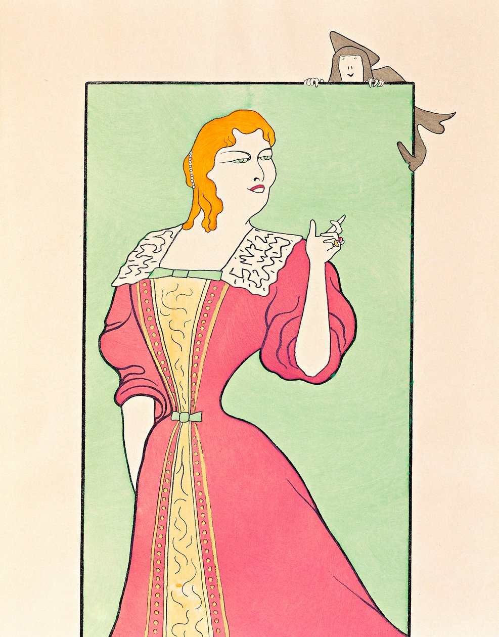 Oyuncu Marie-Louise (Marie Louise) Marsy (1866-1942), MOliere