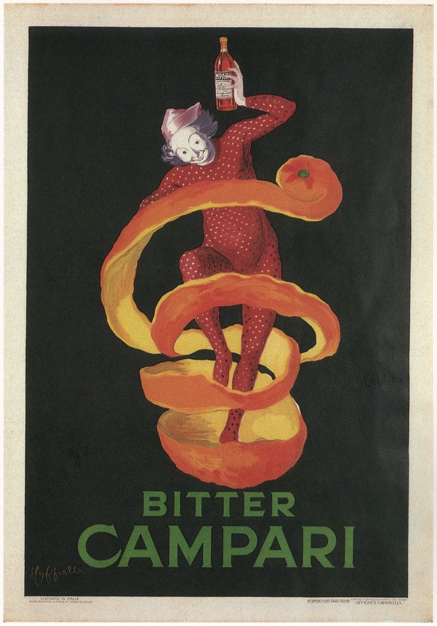 Bitter Campari reklamı by Leonetto Cappiello