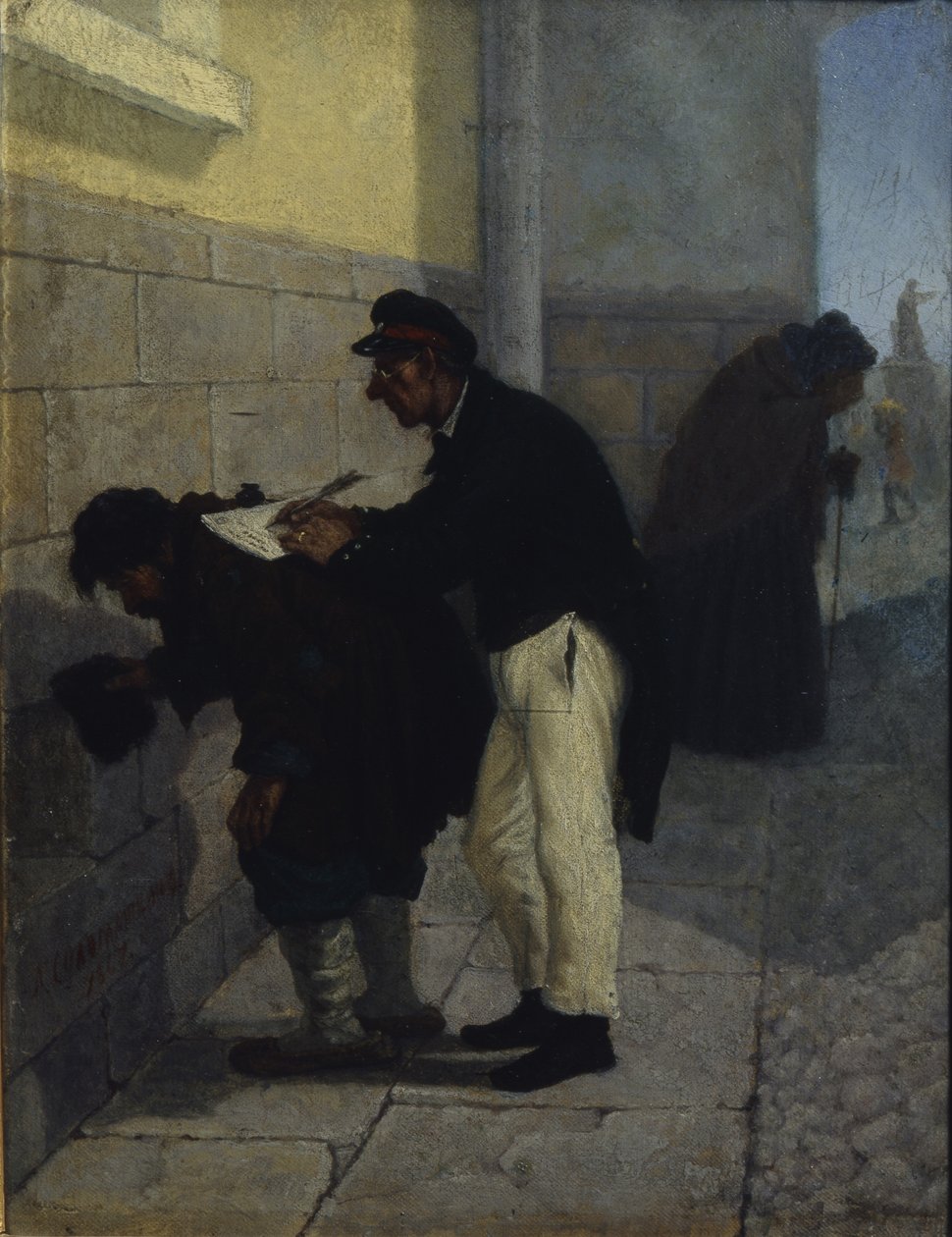 Avukat, 1867 by Leonid Ivanovich Solomatkin