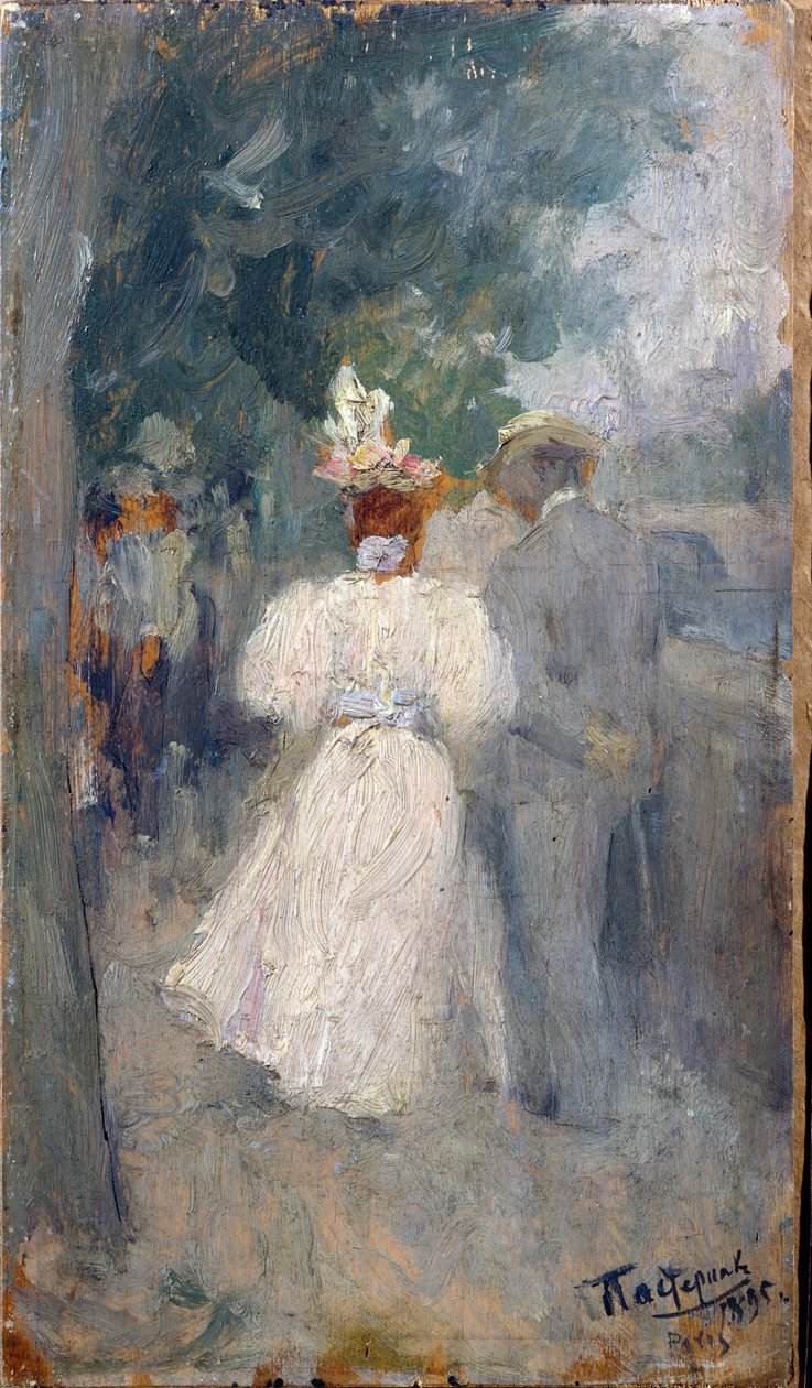 Paris bulvarı. Leonid Osipovich Pasternak
