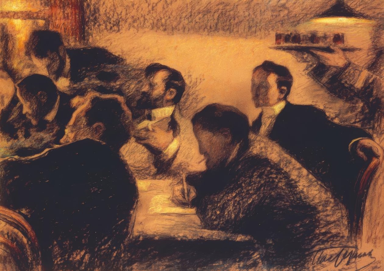 Grup resmi by Leonid Osipovic Pasternak