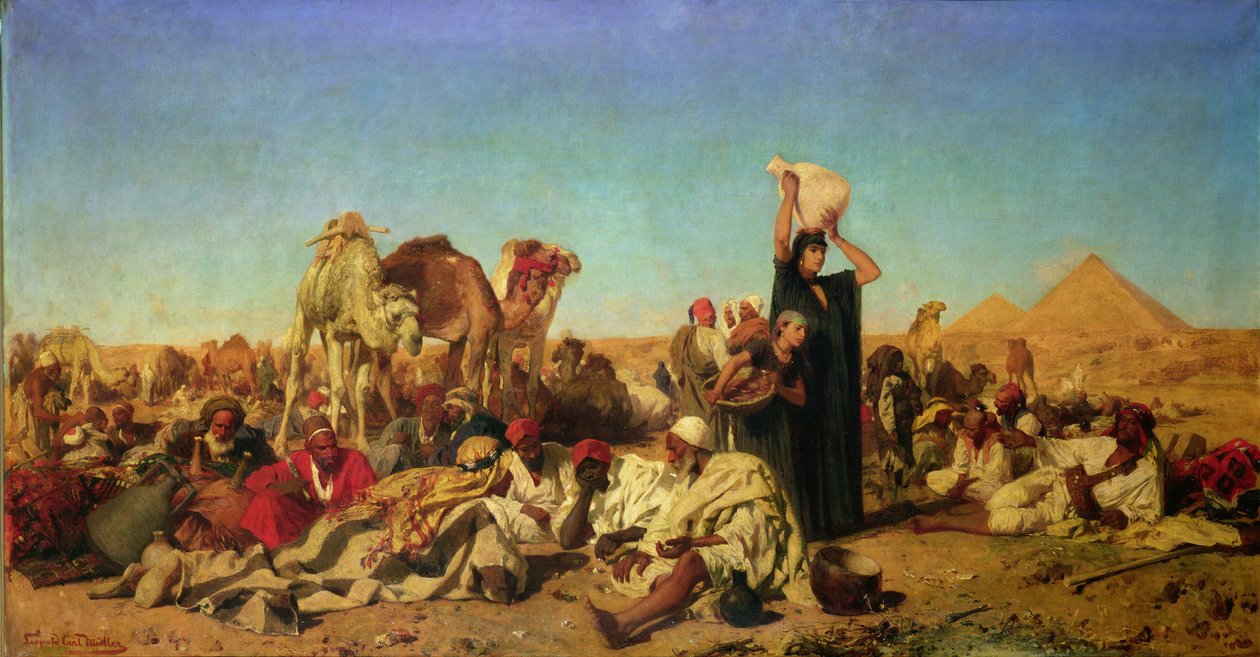 Mısır Kampı by Leopold Muller