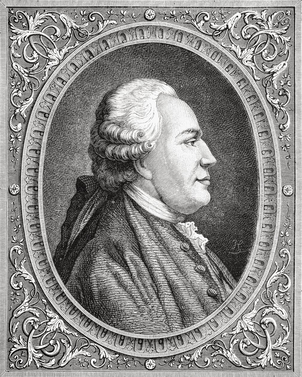 Franz Anton Mesmer (1734-1815) Alman doktor portresi by Leopold Mar