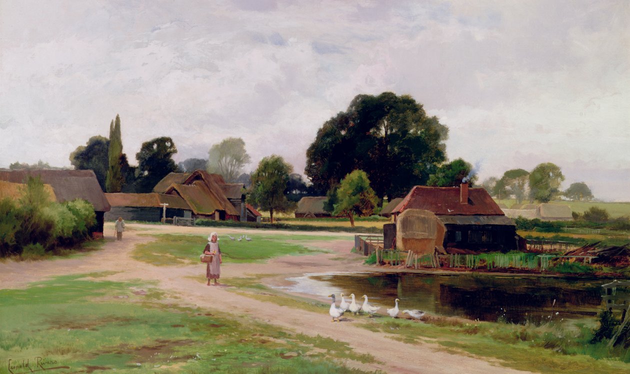 Kilise Sonu ve Flitwick, Bedfordshire Arasında by Leopold Rivers