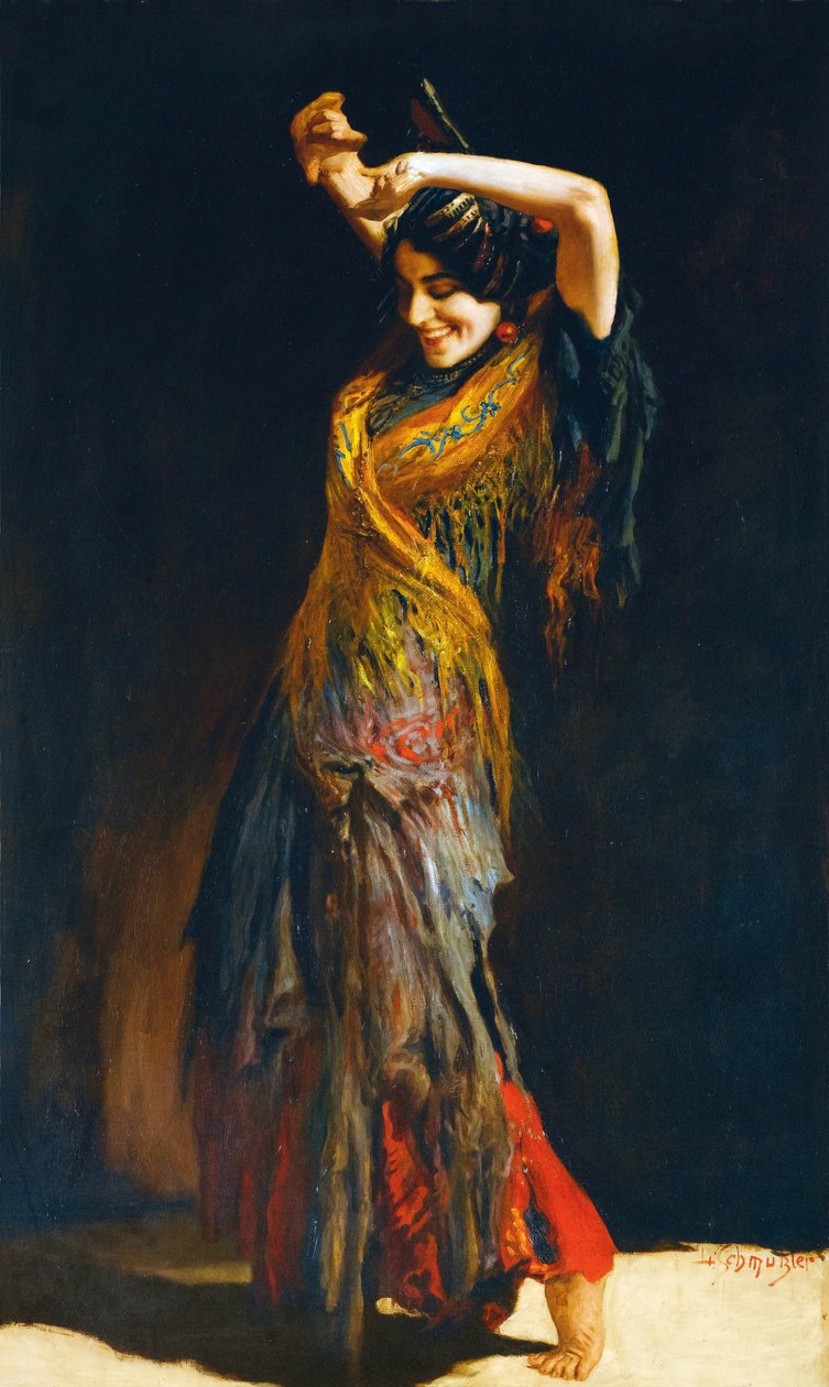 Flamenko Dansçısı by Leopold Schmutzler
