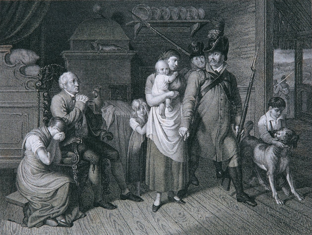 Landwehr erkeğinin vedası by Leopold Blonder