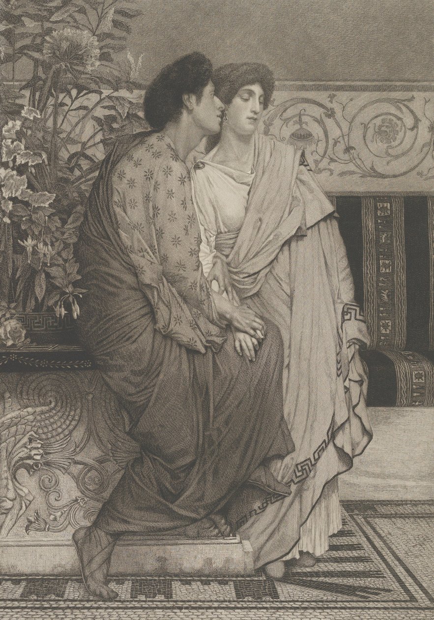 Aşkın İlk Fısıltısı, 1876. by Leopold Lowenstam