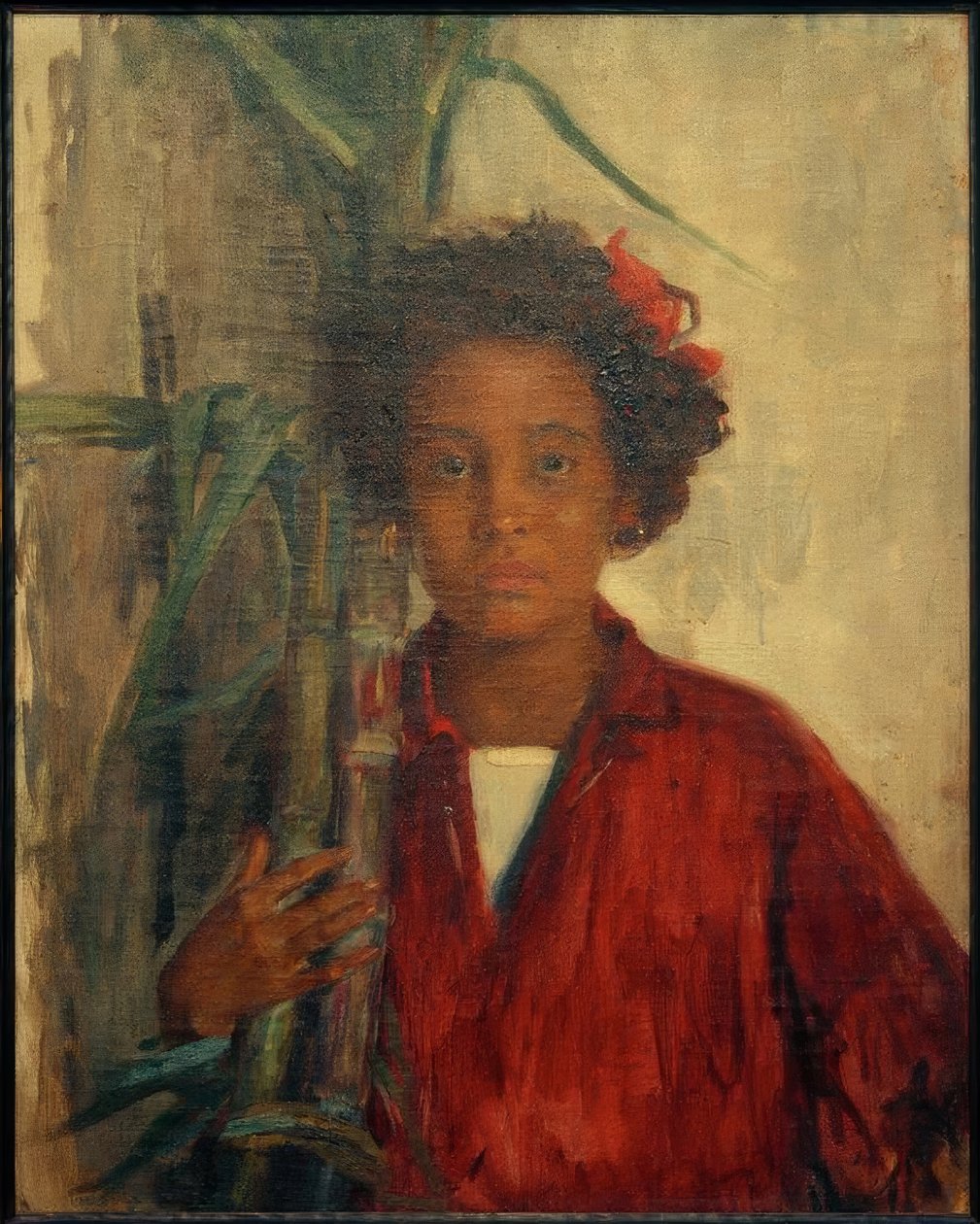 Sazlı Kız (Das Zuckerrohrmädchen) by Leopoldo Romañach