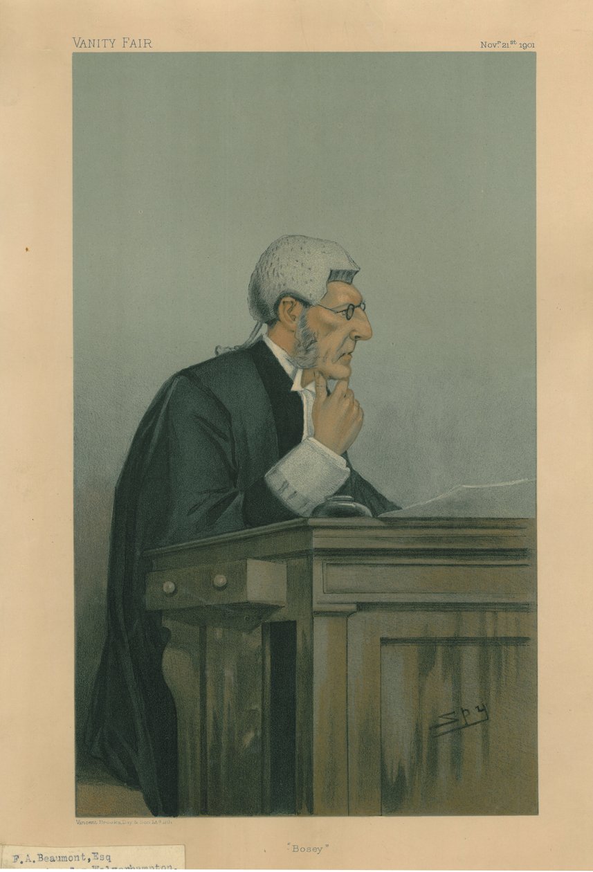 Bosey (FA Beaumont), 1901 by Leslie Matthew Ward