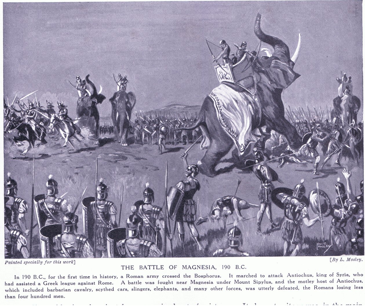 Magnesia Savaşı 190BC by Leslie Mosley