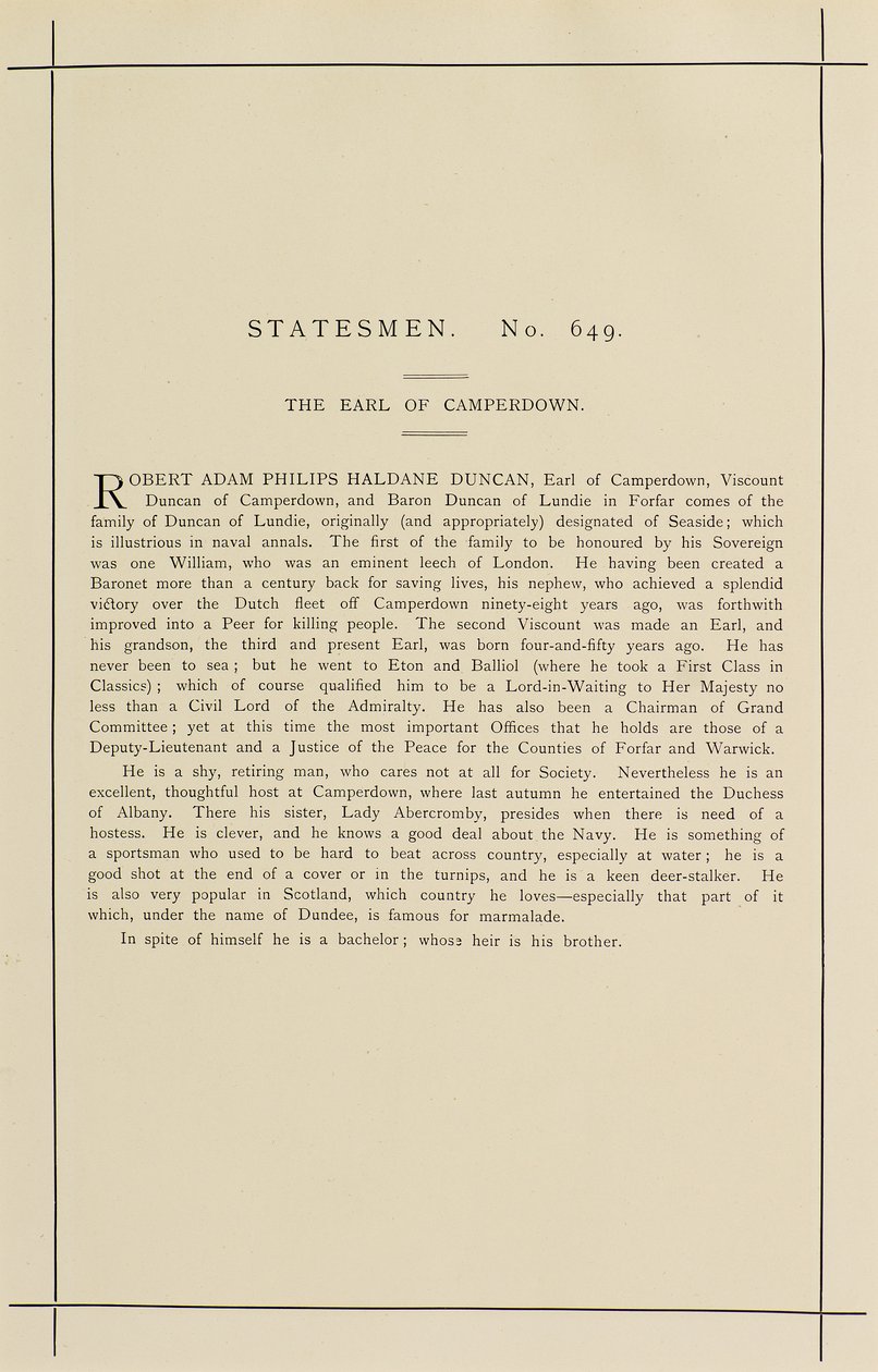 Camperdown Kontu by Leslie Matthew Ward