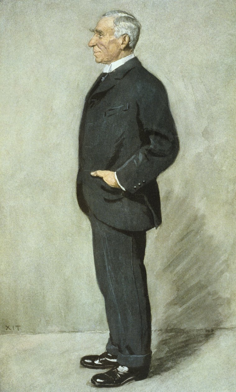 John Porter (renkli litografi) by Leslie Matthew Ward