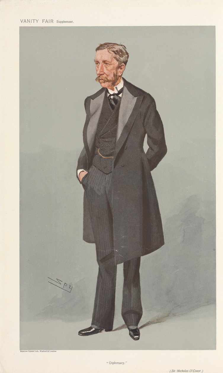 Diplomasi - Rt. Sayın Sör Nicholas O'Conor. 1 Mayıs 1907 by Leslie Matthew Spy Ward