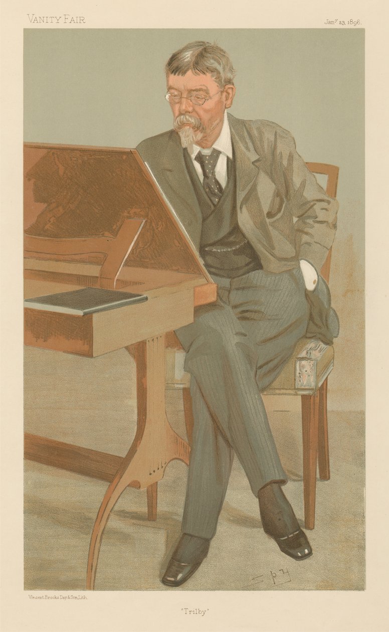 Fötr, George Louis Palmella Du Maurier (Vanity Fair serisi) by Leslie Matthew Spy Ward