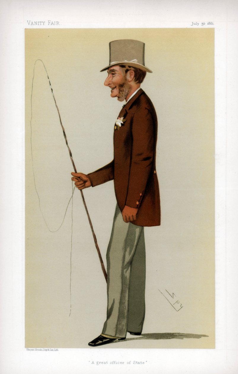Büyük Bir Devlet Memuru, 1881 by Leslie Matthew Ward