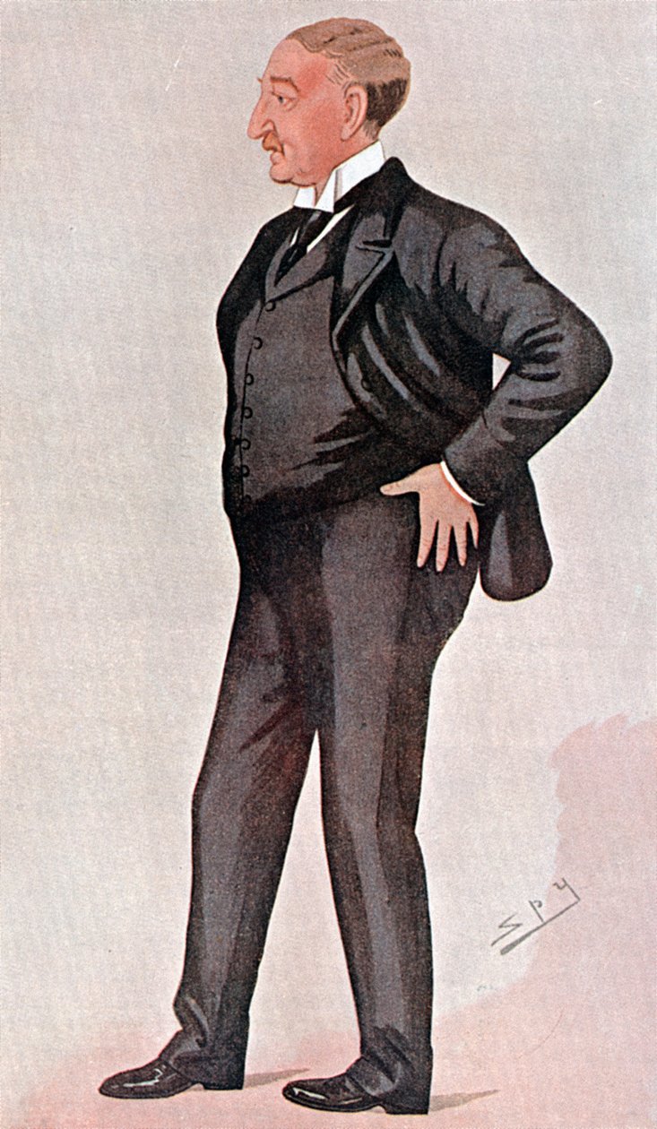 Cecil Rhodes, İngiltere doğumlu Güney Afrikalı, finansçı, devlet adamı ve imparatorluk kurucusu, 1891 by Leslie Matthew Ward