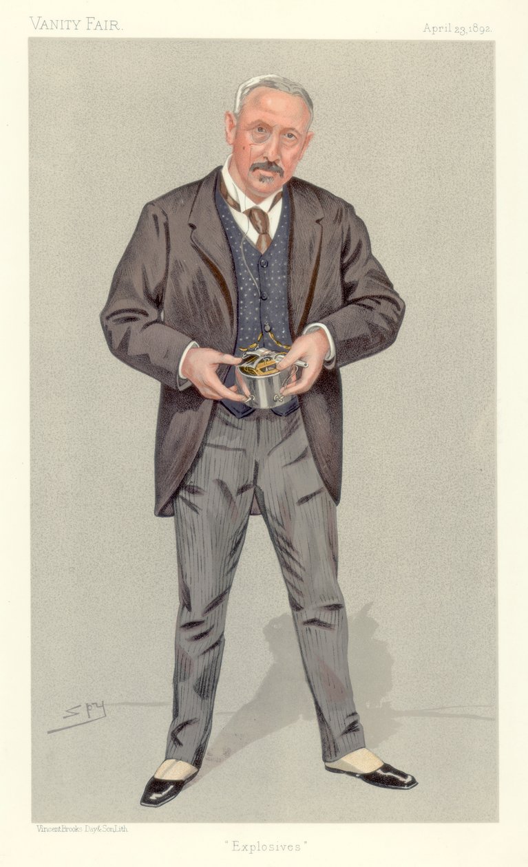 Albay Vivian Dering Majendie, Patlayıcı Maddeler Başmüfettişi, 1892. by Leslie Matthew Ward