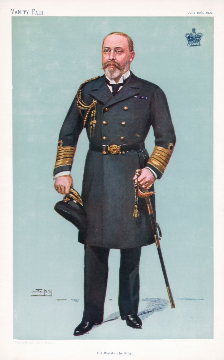 Majesteleri Kral, 1902 by Leslie Matthew Ward
