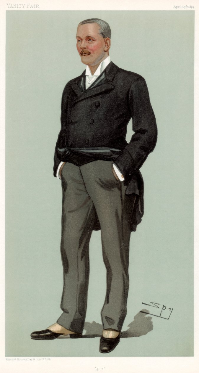 JB, John Balfour, 1 Baron Kinross, İskoç avukat ve politikacı, 1899 by Leslie Matthew Ward