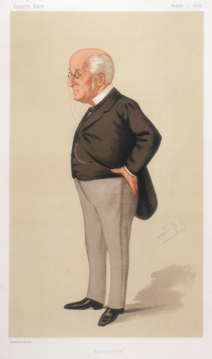 James Manby Gully, İngiliz doktor, 1876 by Leslie Matthew Ward