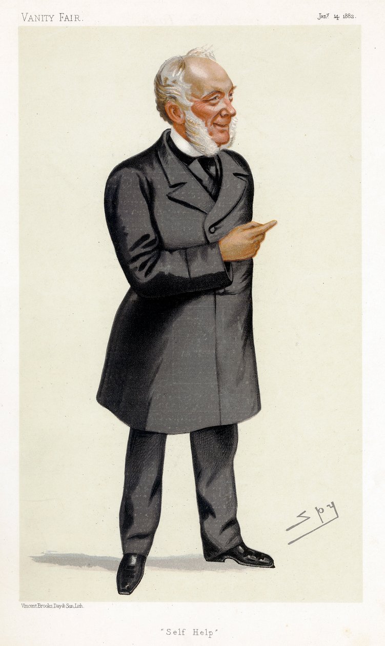 Samuel Smiles, İskoç yazar, doktor, cerrah ve sosyal reformcu, 1882 by Leslie Matthew Ward