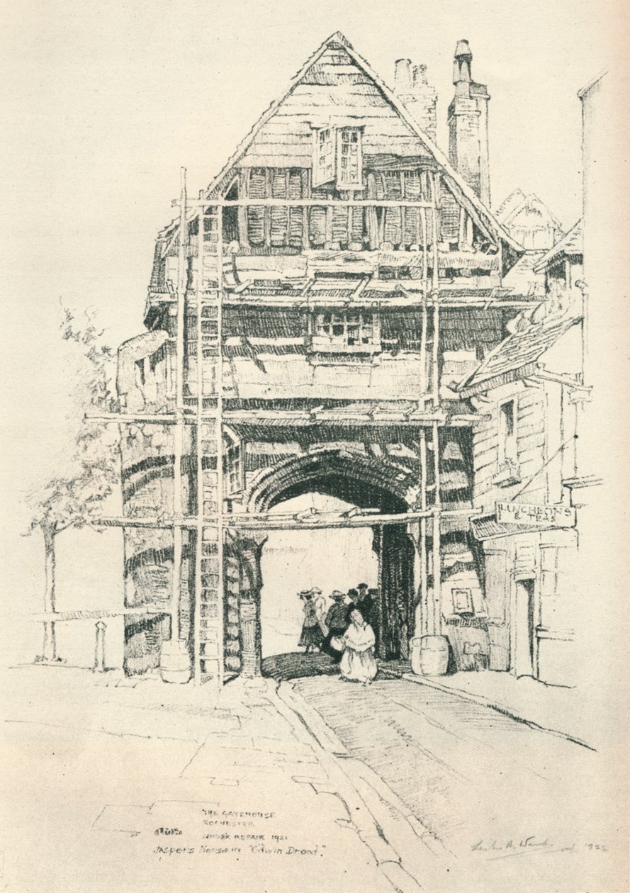 Kapı Evi Rochester, 1925 by Leslie Matthew Ward