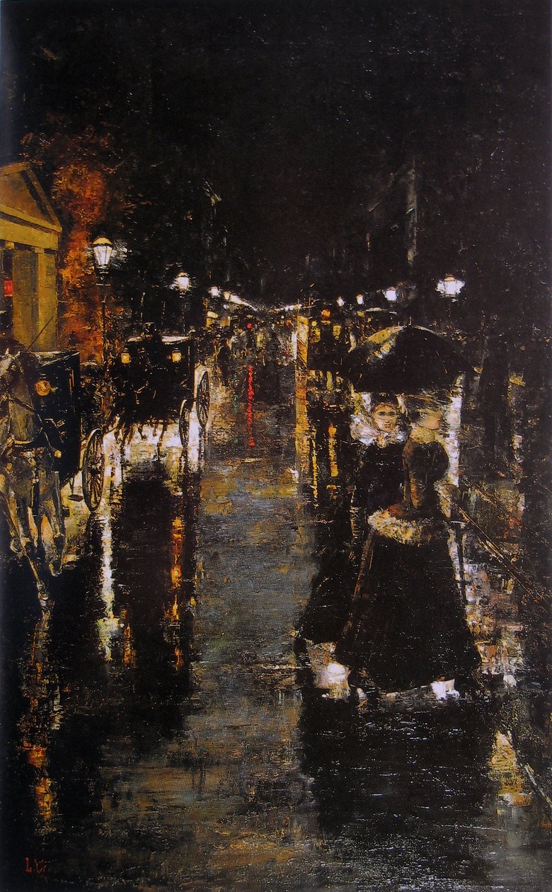 Leipziger Caddesi by Lesser Ury