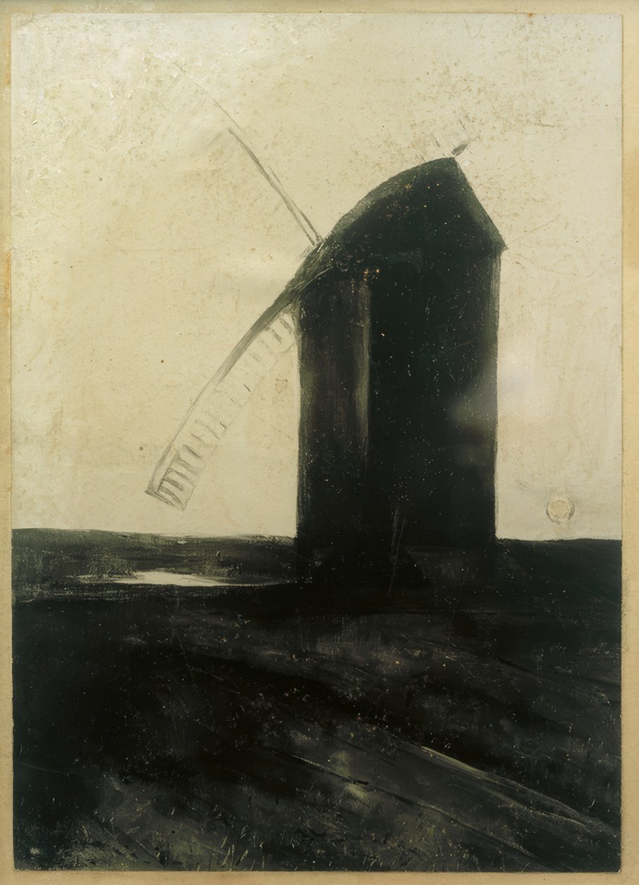 Hollanda yel değirmeni by Lesser Ury