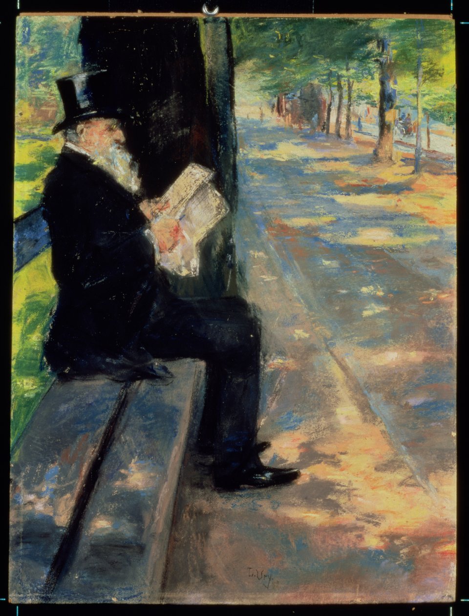 Hayvanat bahçesindeki beyefendi, 1900 dolayları by Lesser Ury