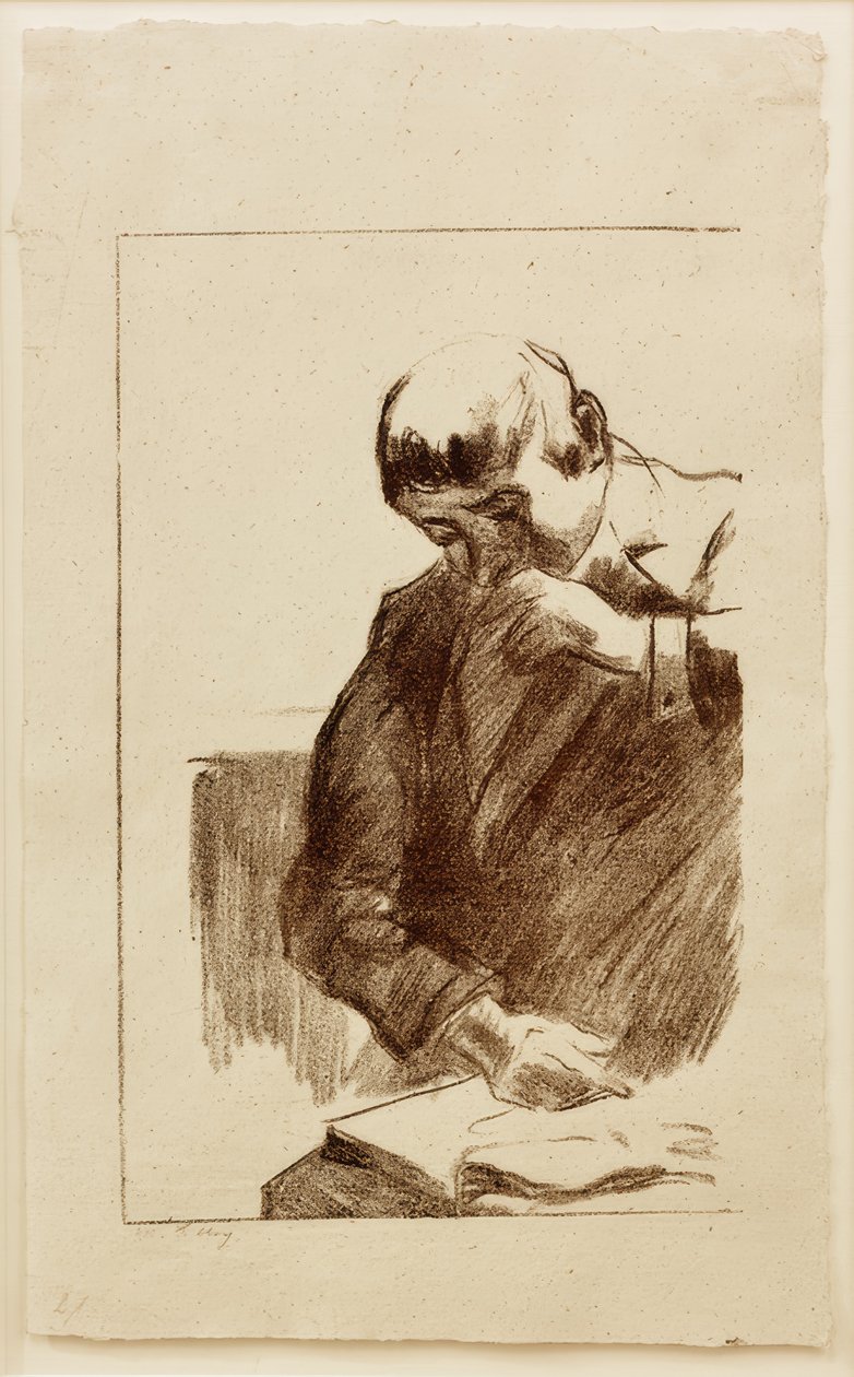 Okuyucu Adam by Lesser Ury
