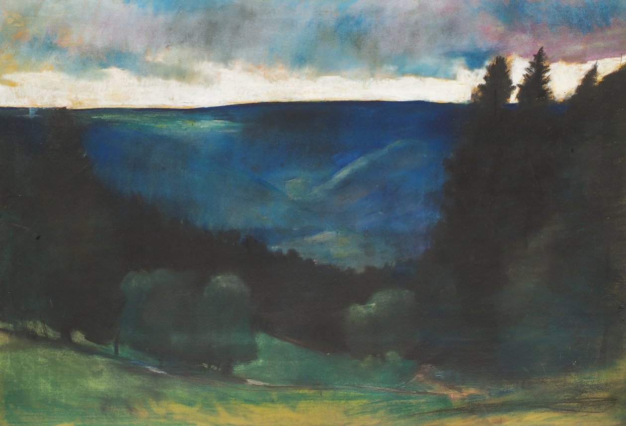 yağmur ruh hali by Lesser Ury